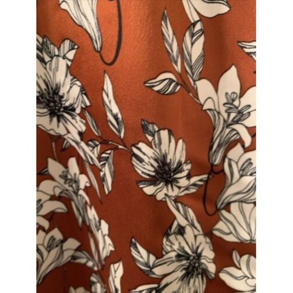 La Ligne x Target Women's Plus Size 4X Floral Print Satin Pants - Picture 7 of 13